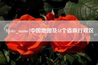 汶上中国地图及34个省级行政区