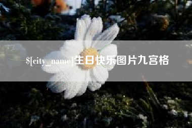 汶上生日快乐图片九宫格
