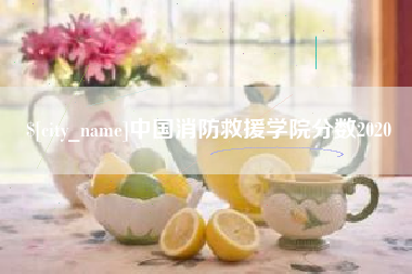 汶上中国消防救援学院分数2020