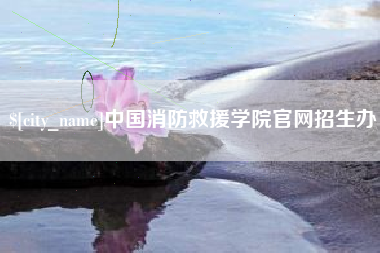 汶上中国消防救援学院官网招生办