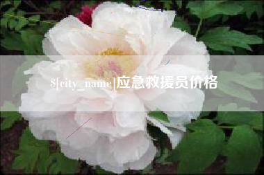 汶上应急救援员价格