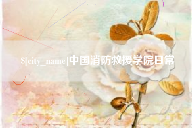 汶上中国消防救援学院日常