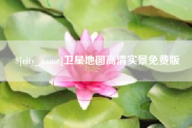 汶上卫星地图高清实景免费版