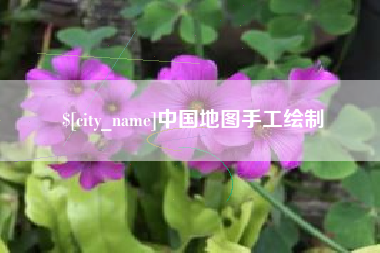汶上中国地图手工绘制
