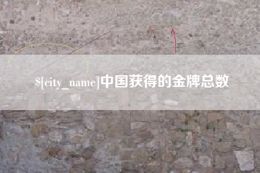 汶上中国获得的金牌总数