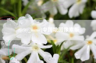 汶上中国地图像素版