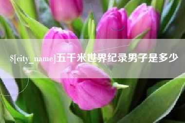 汶上五千米世界纪录男子是多少