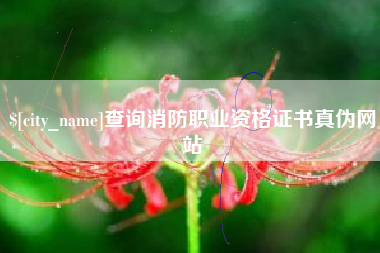 汶上查询消防职业资格证书真伪网站