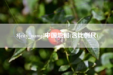 汶上中国地图(含比例尺)