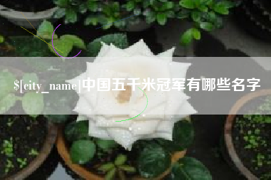 汶上中国五千米冠军有哪些名字